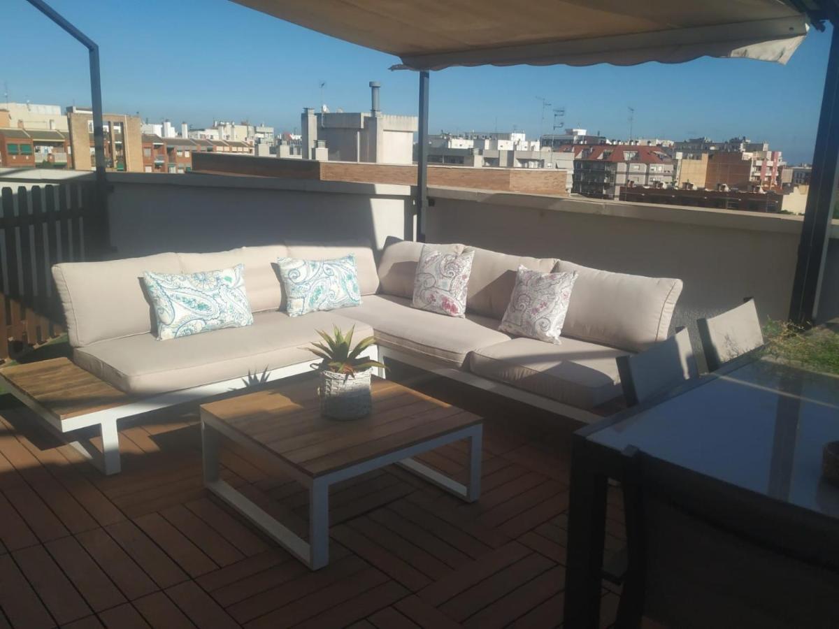 Ferienwohnung Atic Montsia - Atic Amb Chill-Out Amposta Exterior foto